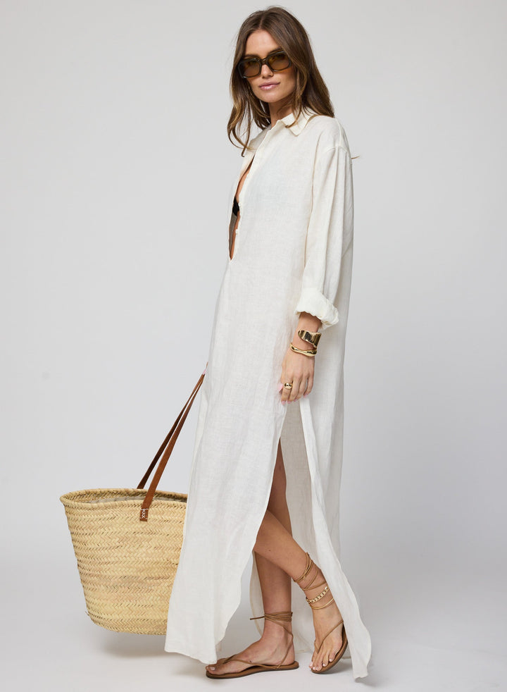 THE LINEN VOILE KAFTAN