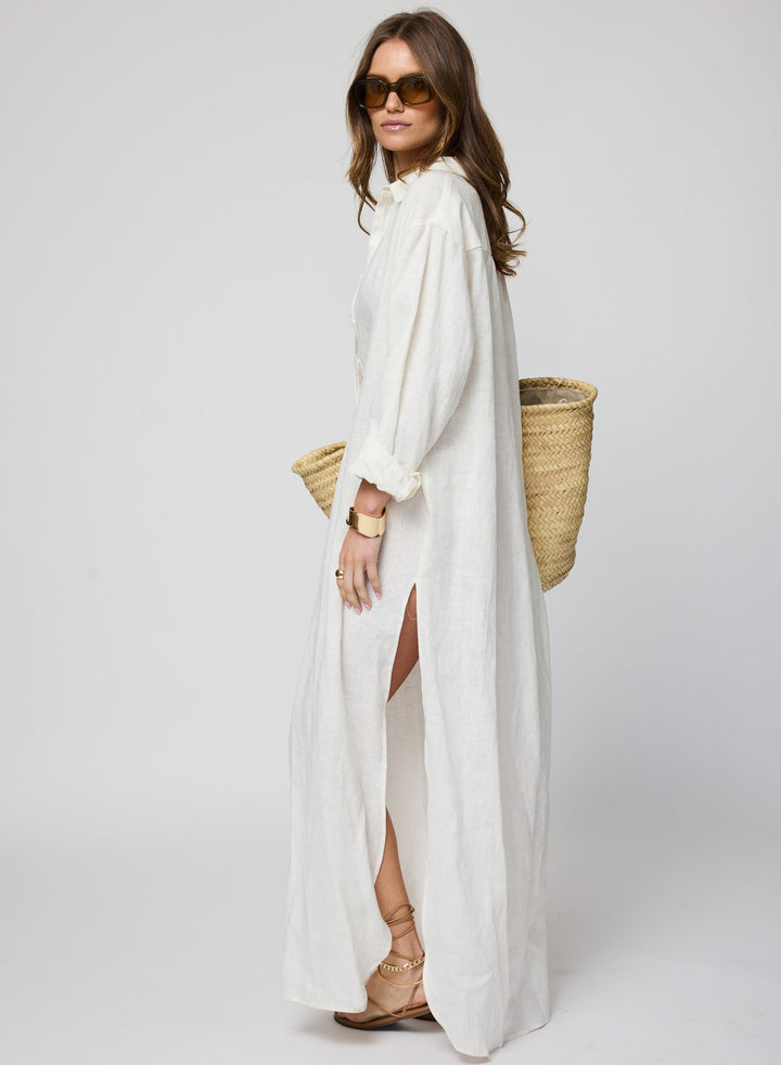 THE LINEN VOILE KAFTAN