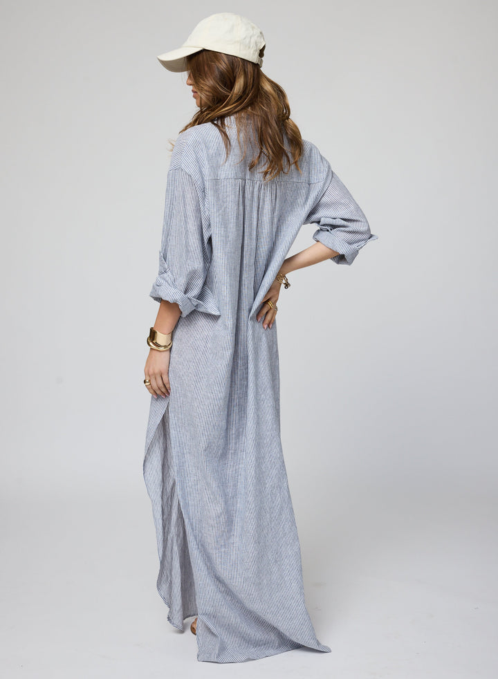 THE LINEN VOILE KAFTAN