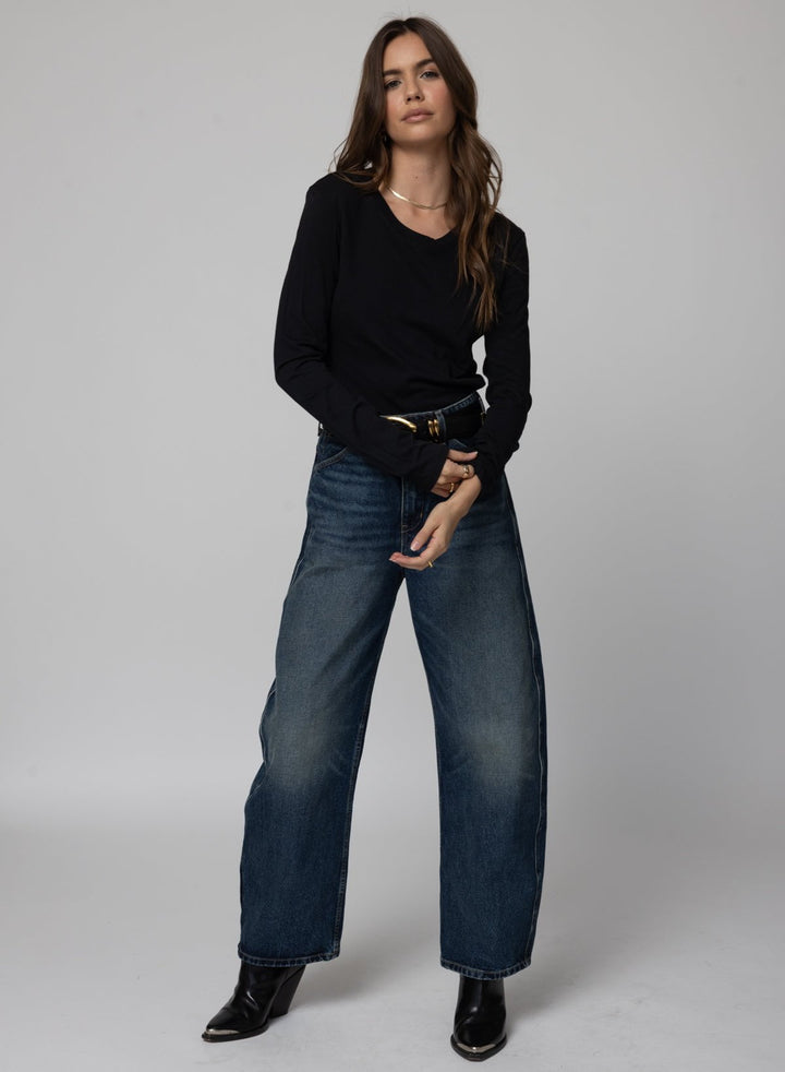 SLIM BABY TEE LONG SLEEVE