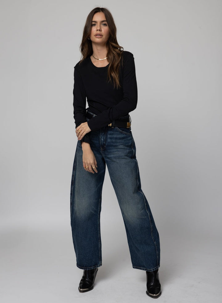 SLIM BABY TEE LONG SLEEVE