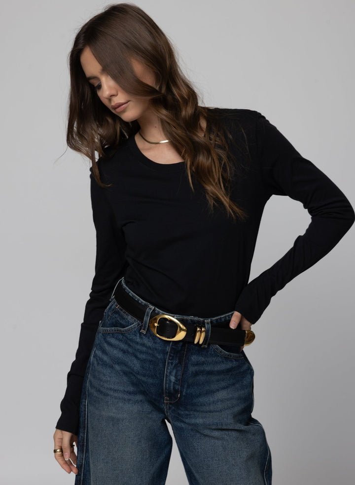 SLIM BABY TEE LONG SLEEVE