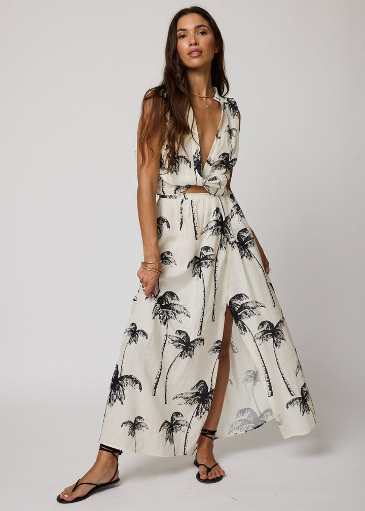 THE BUTTON WRAP SKIRT