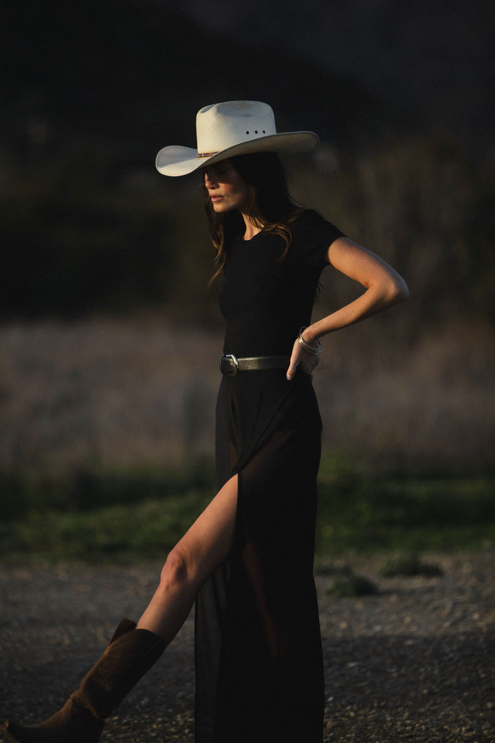 WHAT IF MAXI SKIRT