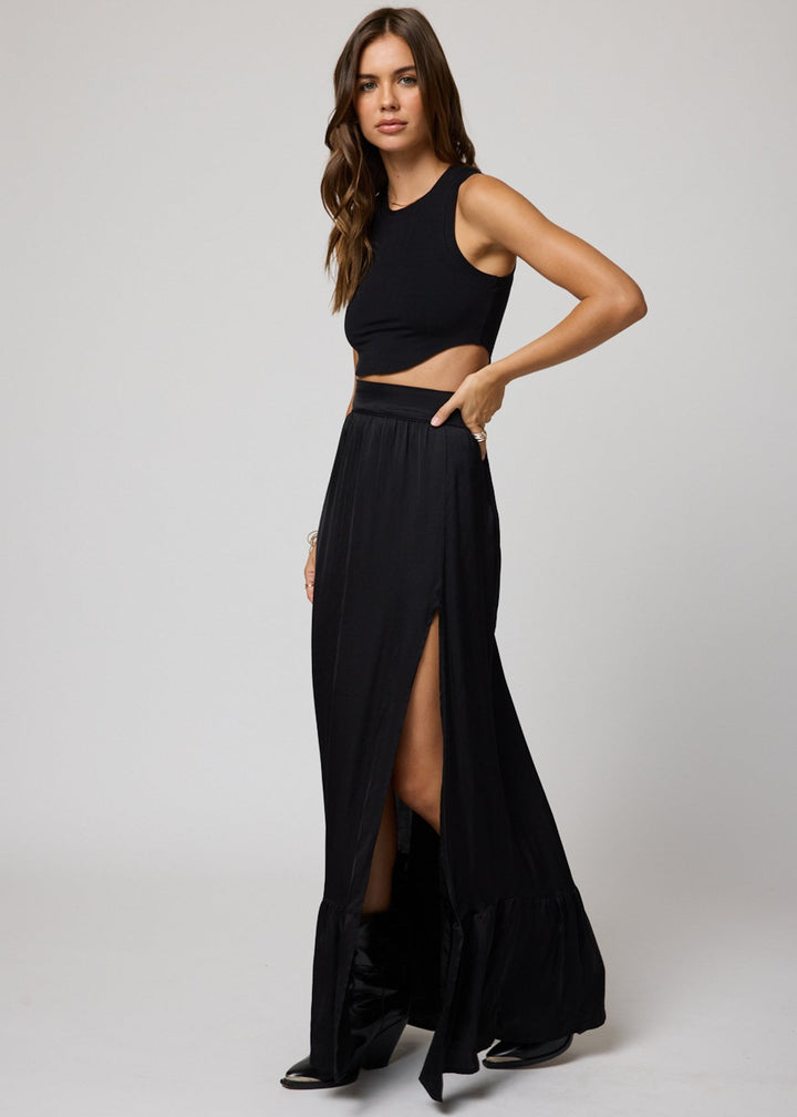 WHAT IF MAXI SKIRT