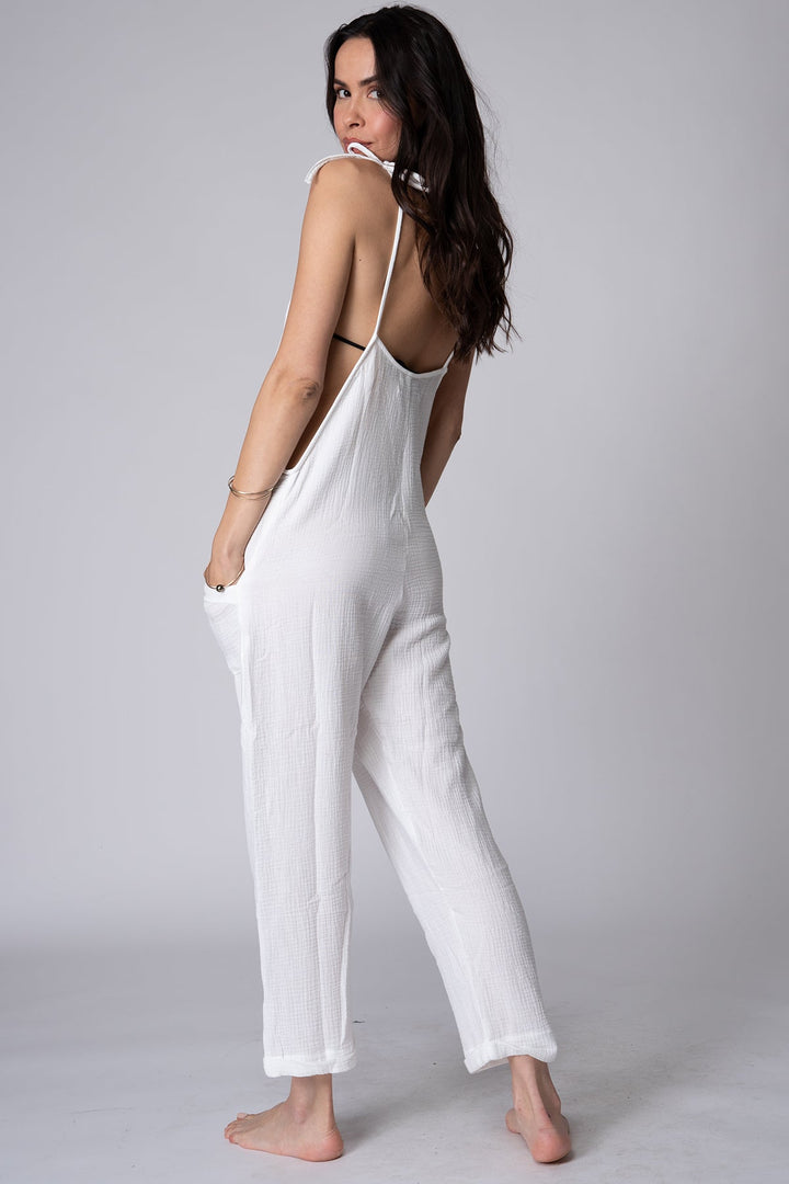 DOUBLE GAUZE SOME BEACHY OVERALLS