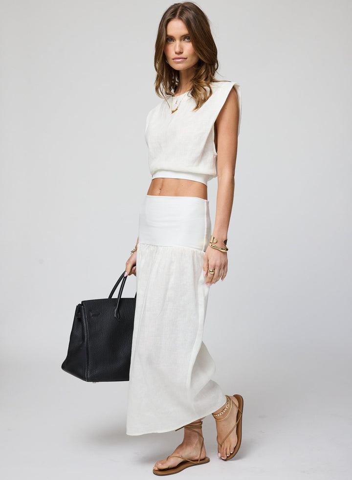 THE LINEN PACIFIC TANK