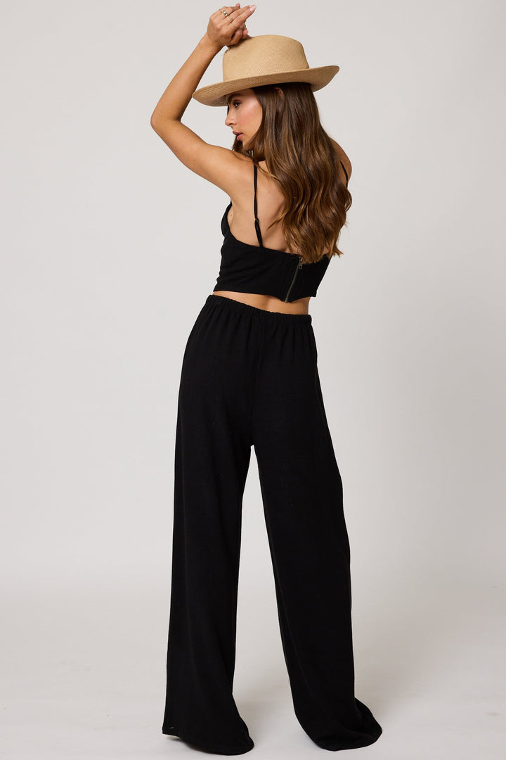 SPLIT CROP CAMI