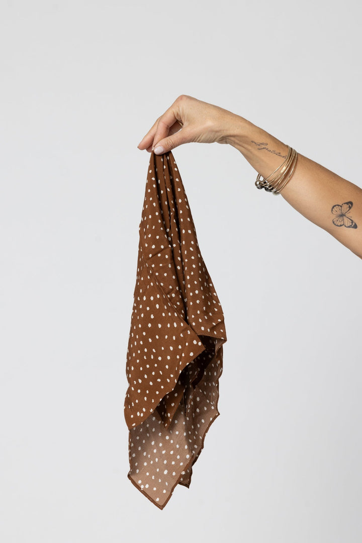 KERCHIEF PALLINI LATTE