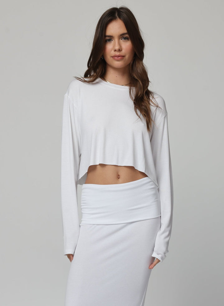 RIB BOYFRIEND LONG SLEEVE