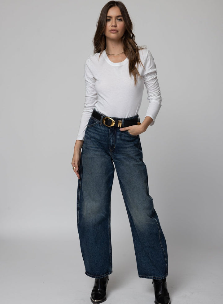 SLIM BABY TEE LONG SLEEVE