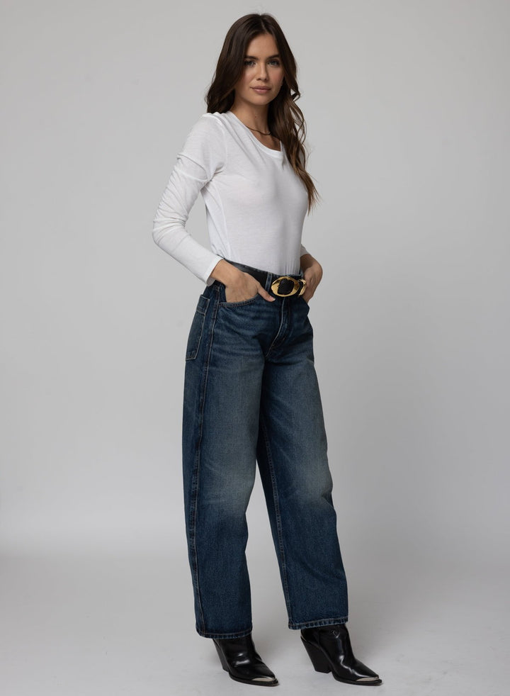 SLIM BABY TEE LONG SLEEVE