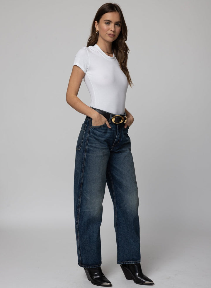 RIB SLIM BABY TEE