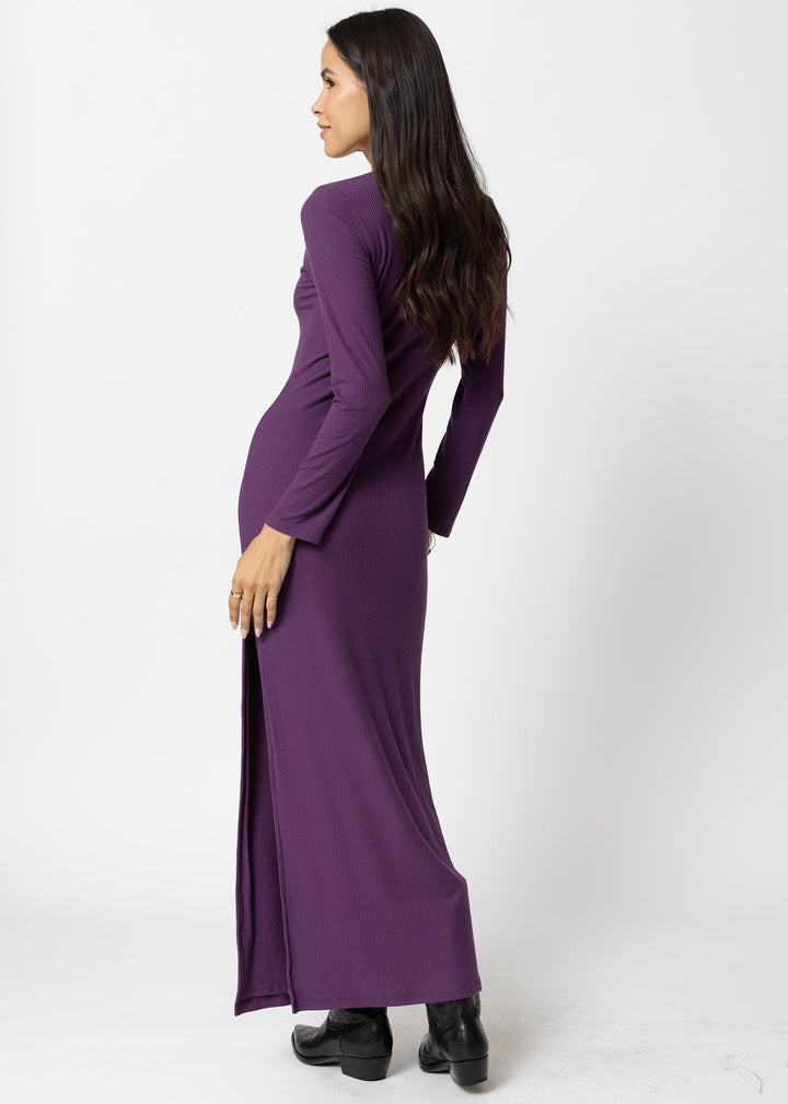 WIDE RIB I PROMISE MAXI DRESS