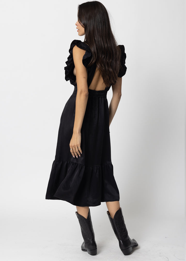 THE CUPRO SILKY JESSIE MIDI