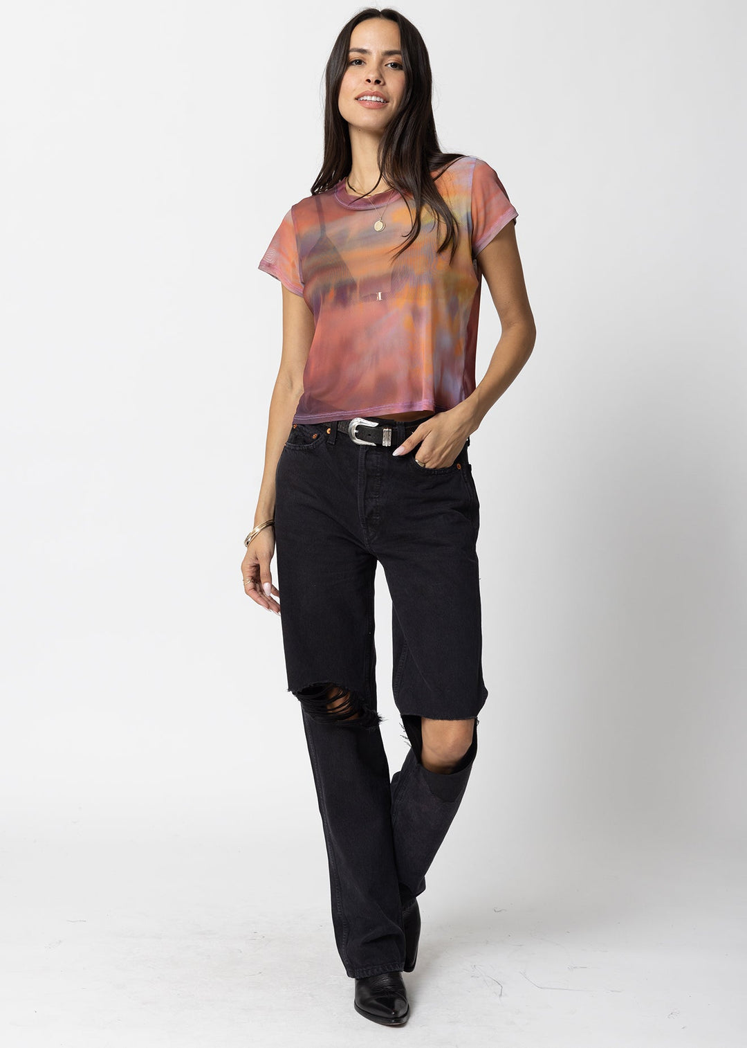 MESH BABY TEE