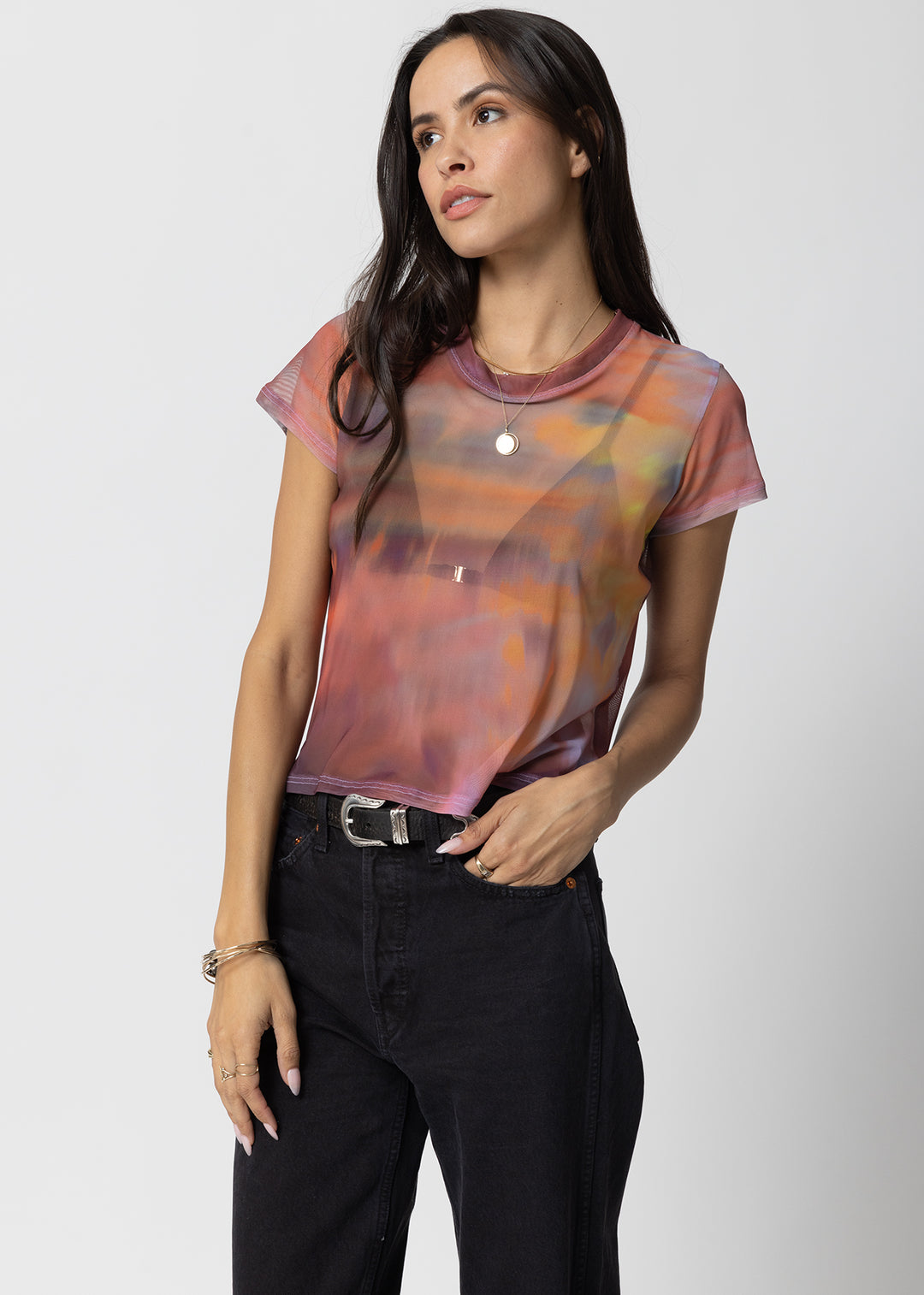 MESH BABY TEE