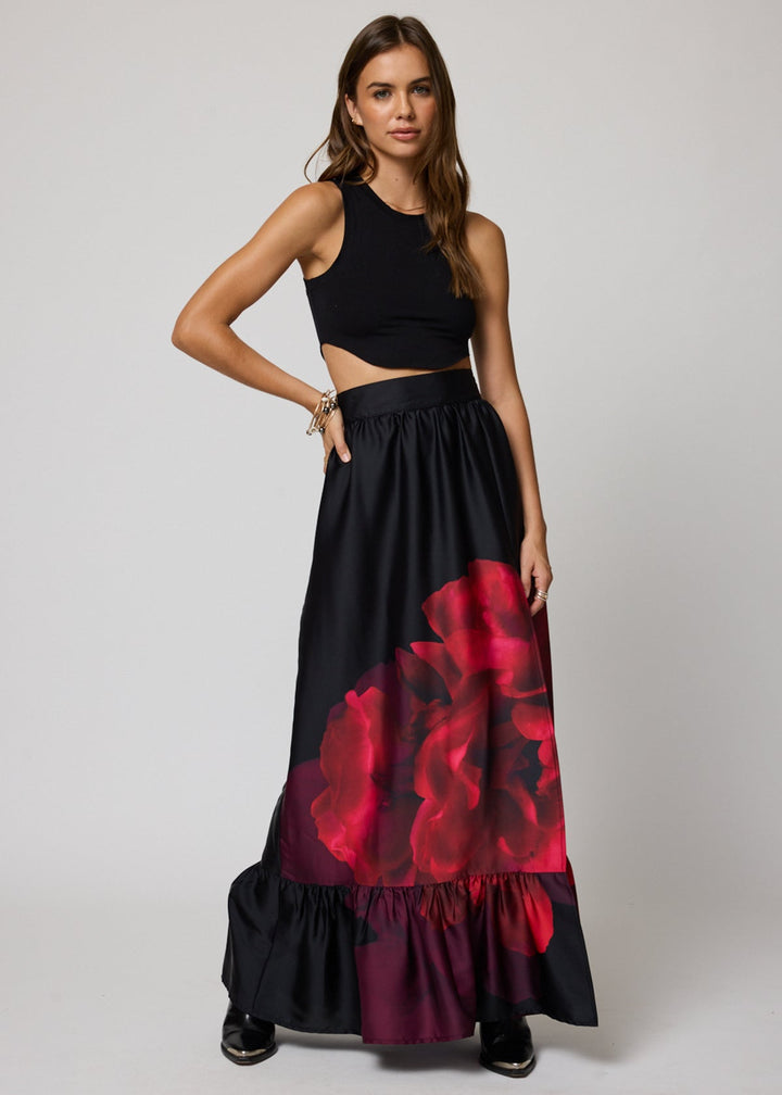 WHAT IF MAXI SKIRT