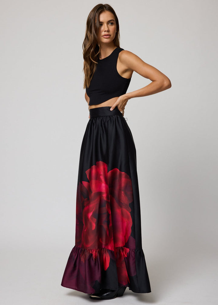 WHAT IF MAXI SKIRT