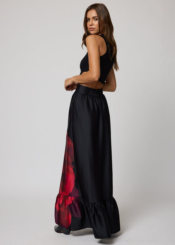 WHAT IF MAXI SKIRT