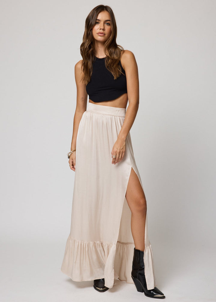 WHAT IF MAXI SKIRT