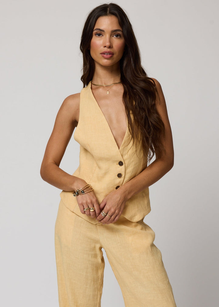 THE LINEN VEST