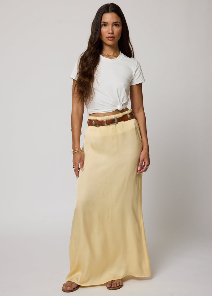 SILKY GOOD GRACE MAXI SKIRT