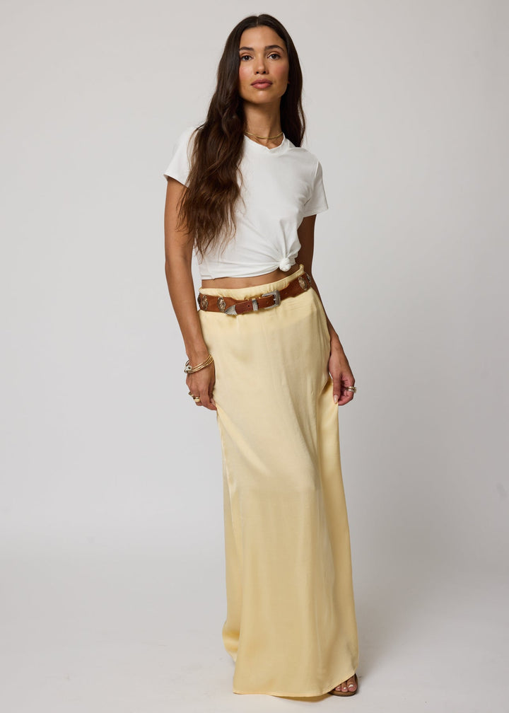 SILKY GOOD GRACE MAXI SKIRT