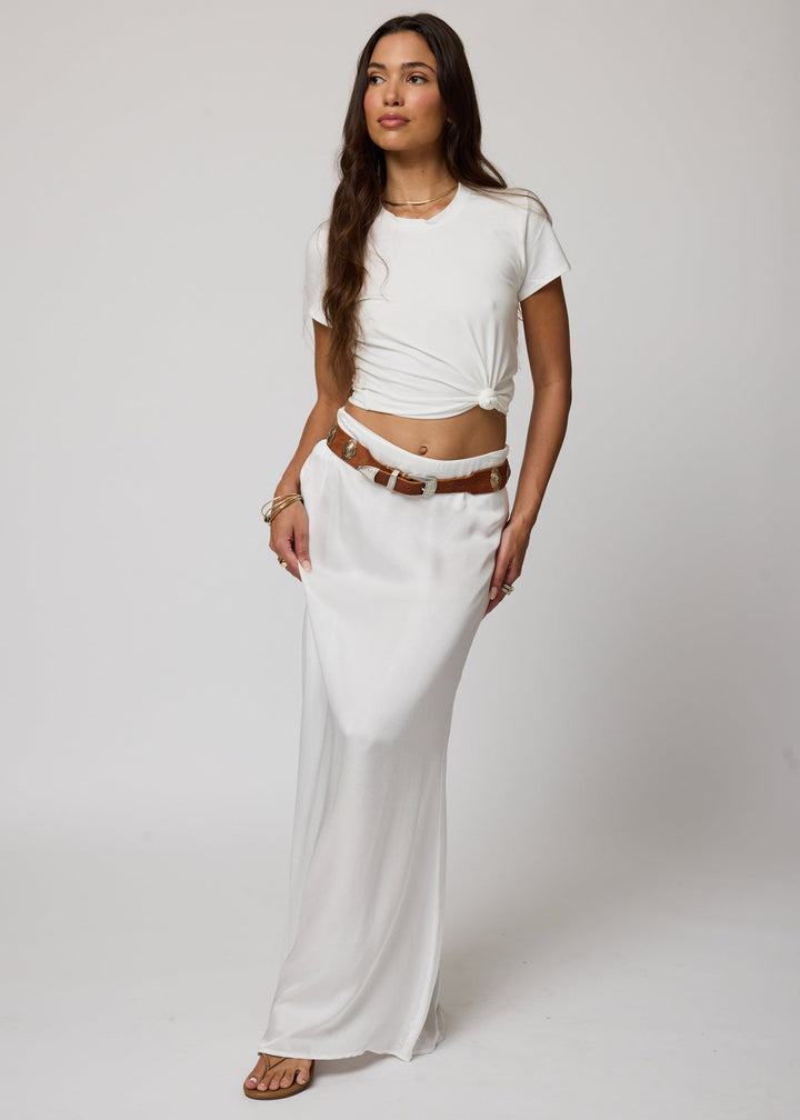 SILKY GOOD GRACE MAXI SKIRT