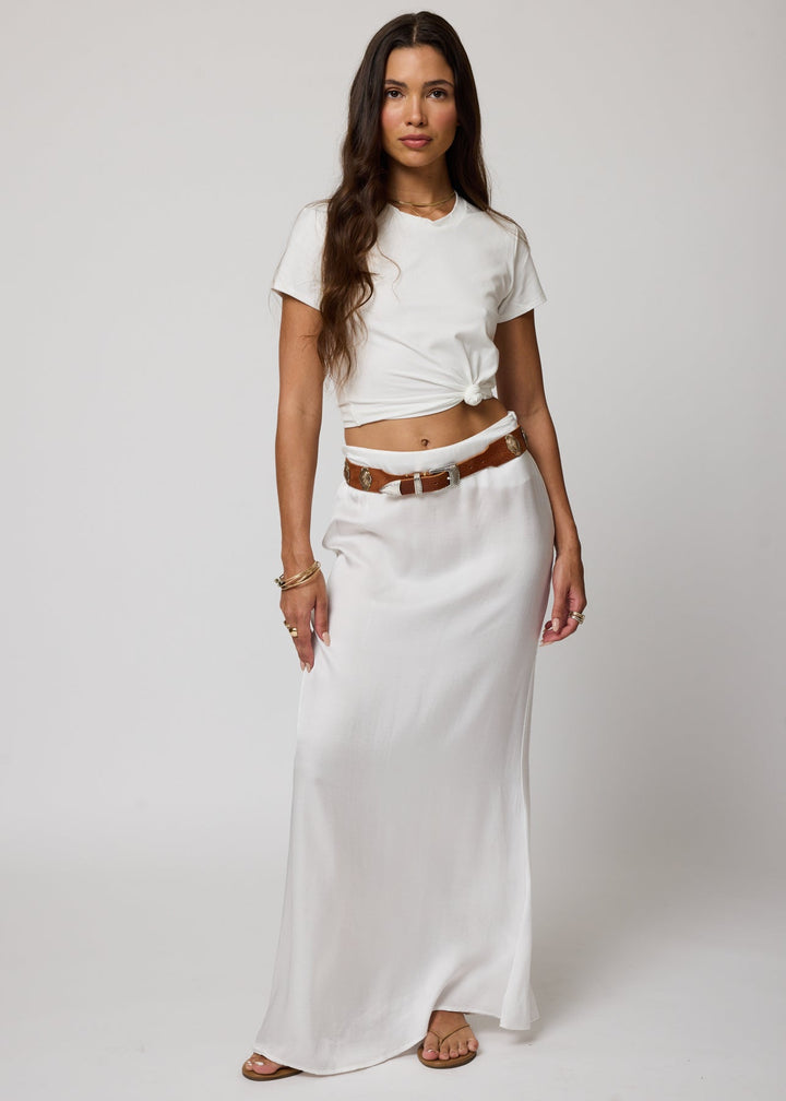 SILKY GOOD GRACE MAXI SKIRT