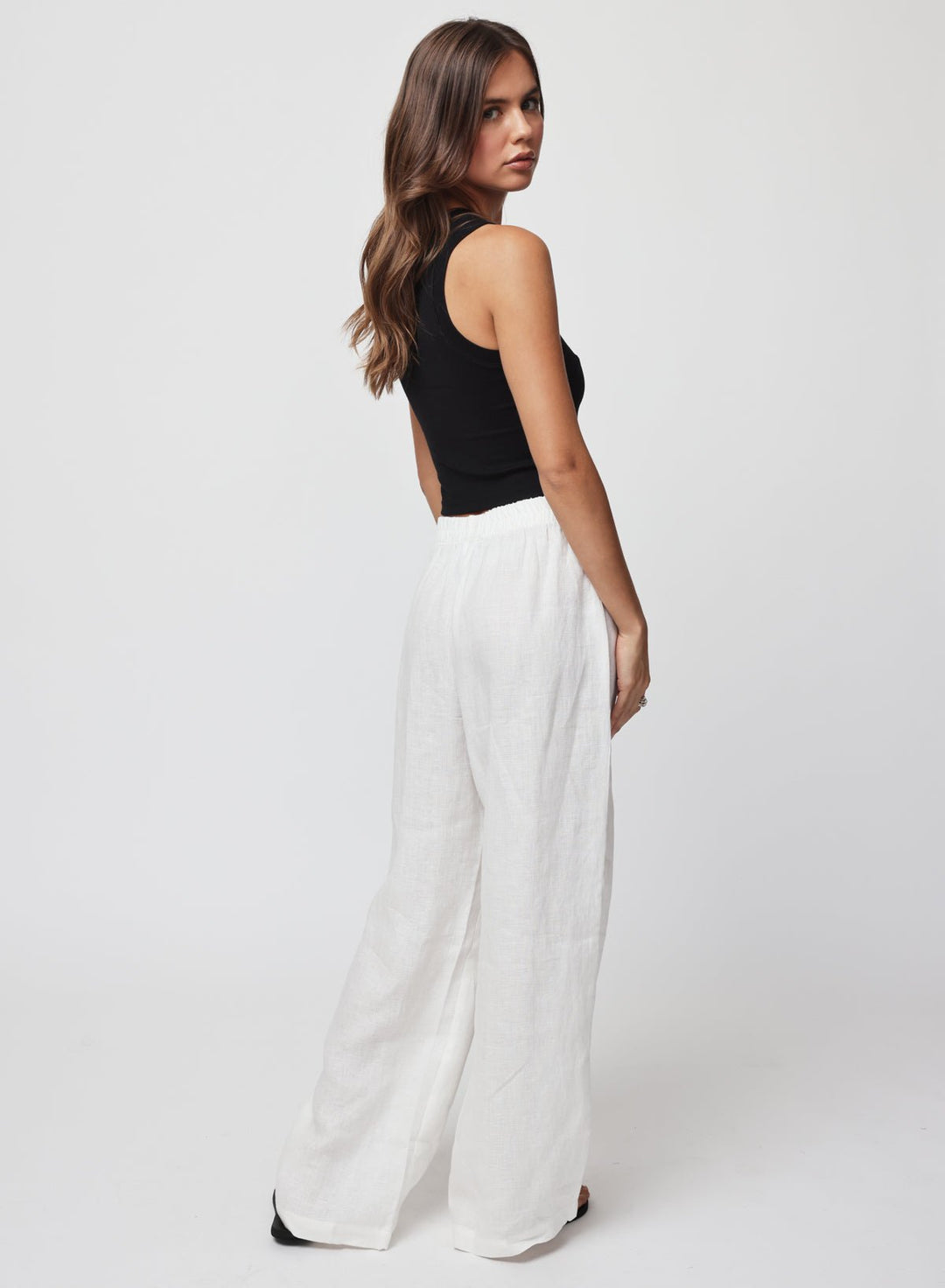 THE LINEN BOXER PANT