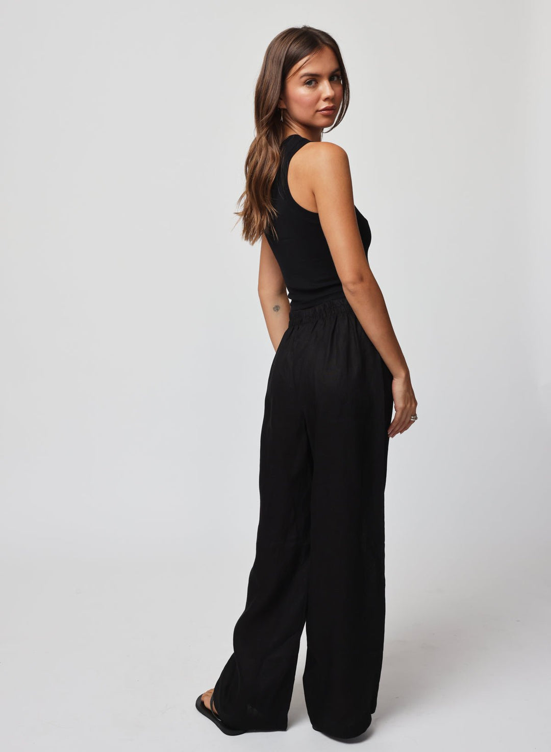 THE LINEN BOXER PANT