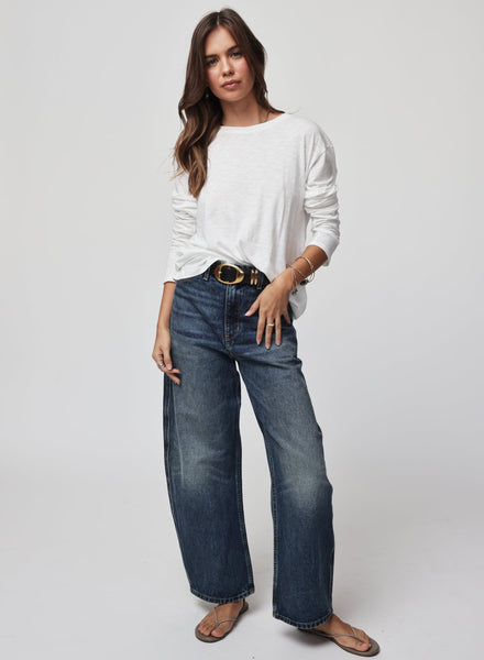 THE OVERSIZED LONG SLEEVE TEE – STILLWATER