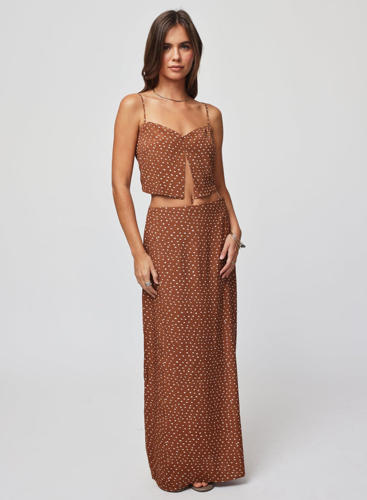 SPLIT CROP CAMI