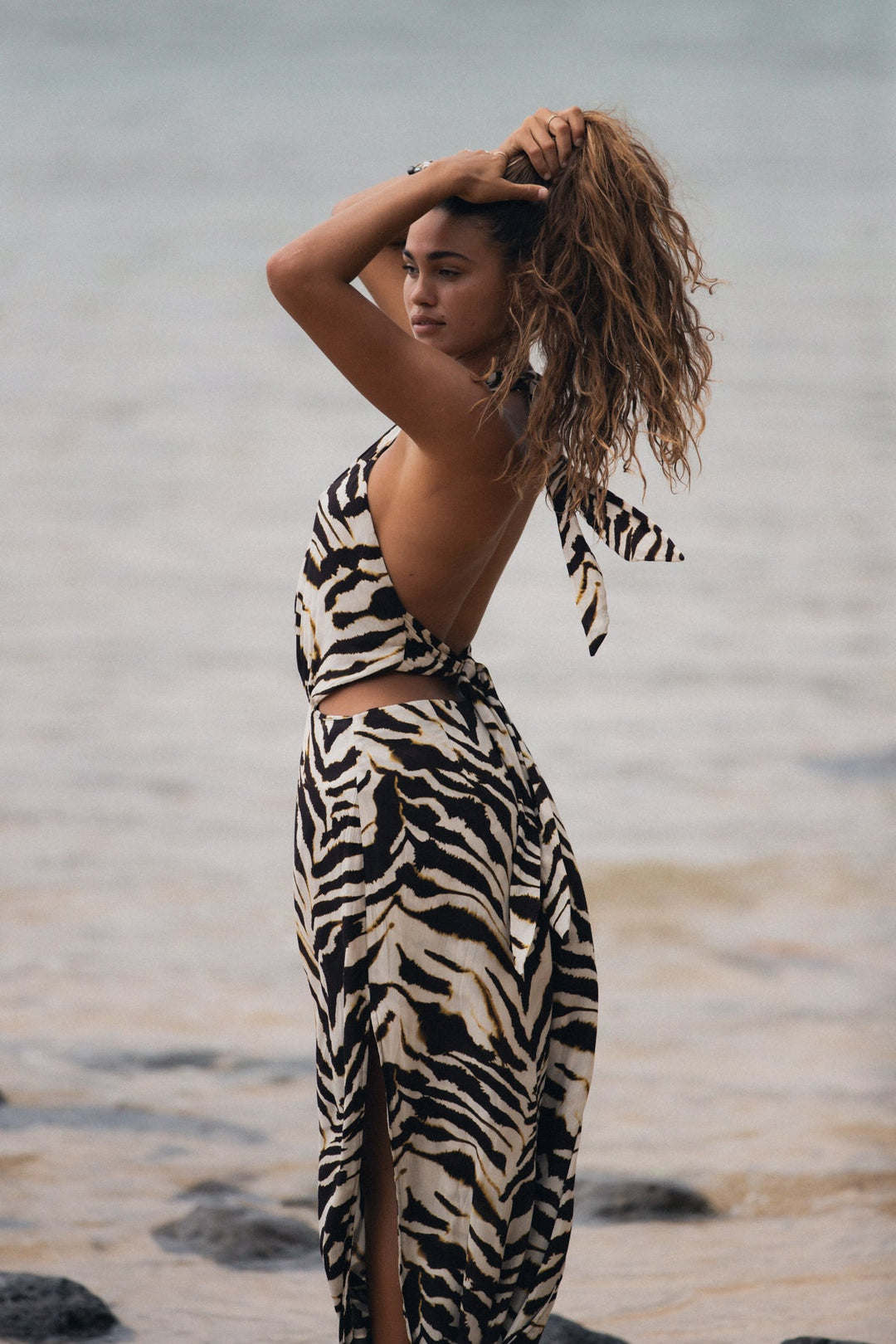 duncan halter dress allylewber on LTK