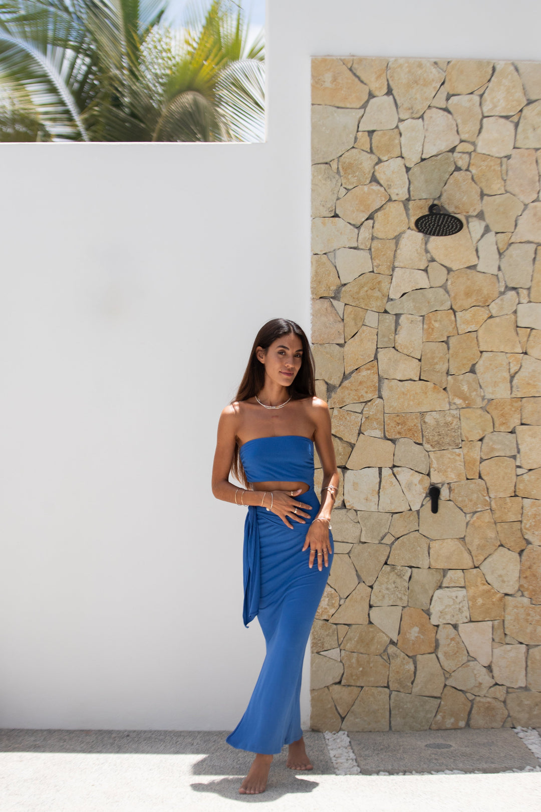 WIDE RIB BAJA NIGHTS CUT OUT DRESS WIDE RIB BAJA NIGHTS CUT OUT DRESS