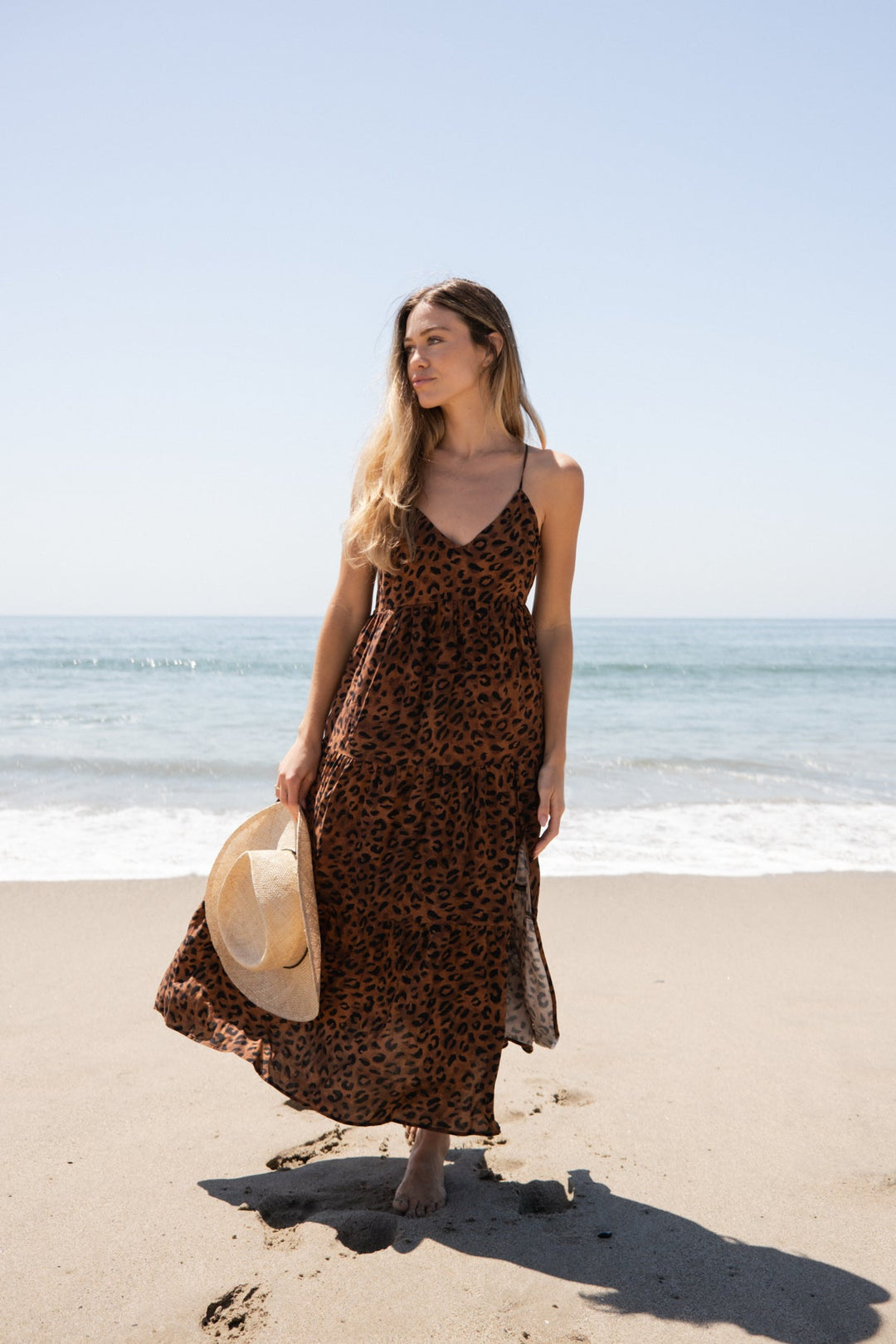 The Try Me Maxi Dress Medium / Leopard The Try Me Maxi Dress Medium / Leopard