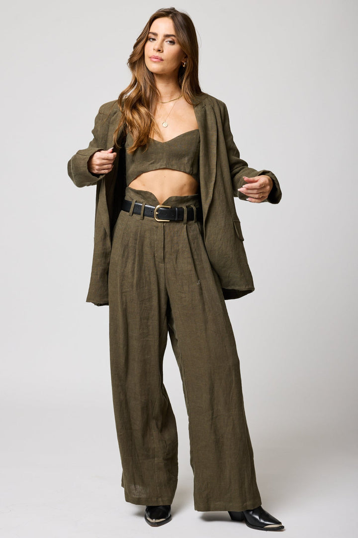 THE LINEN BLAZER
