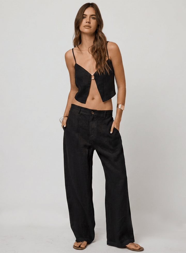 THE SERIOUSLY PERFECT LINEN PANTS