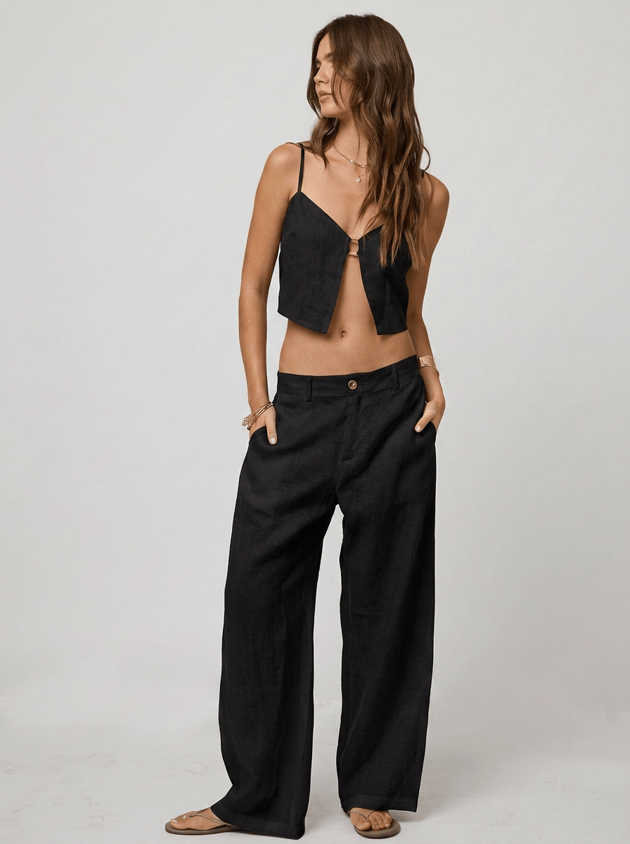 THE SERIOUSLY PERFECT LINEN PANTS