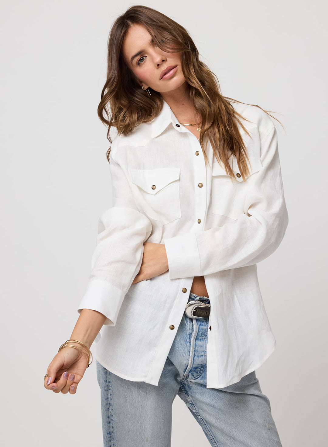 THE LINEN WESTERN SHIRT