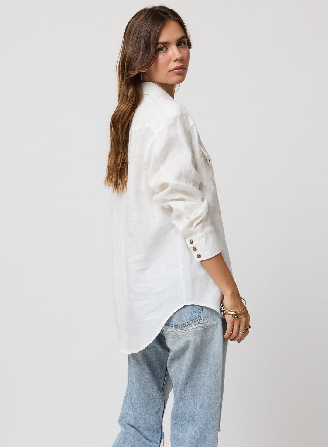 THE LINEN WESTERN SHIRT