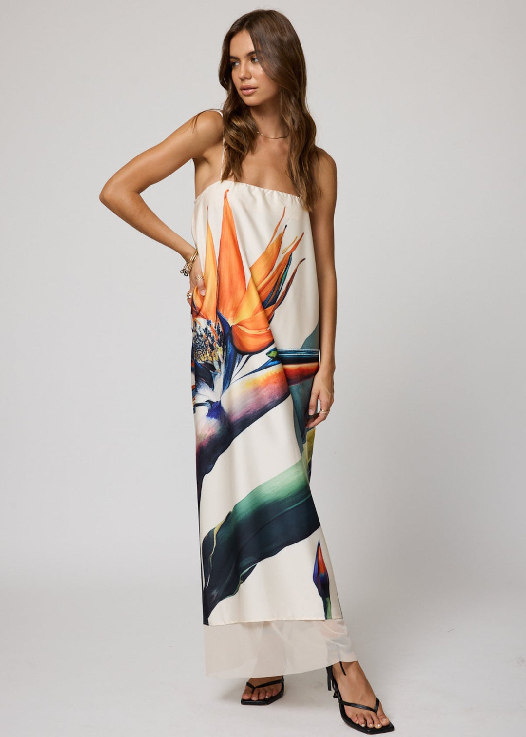 THE CATALINA MAXI SLIP DRESS