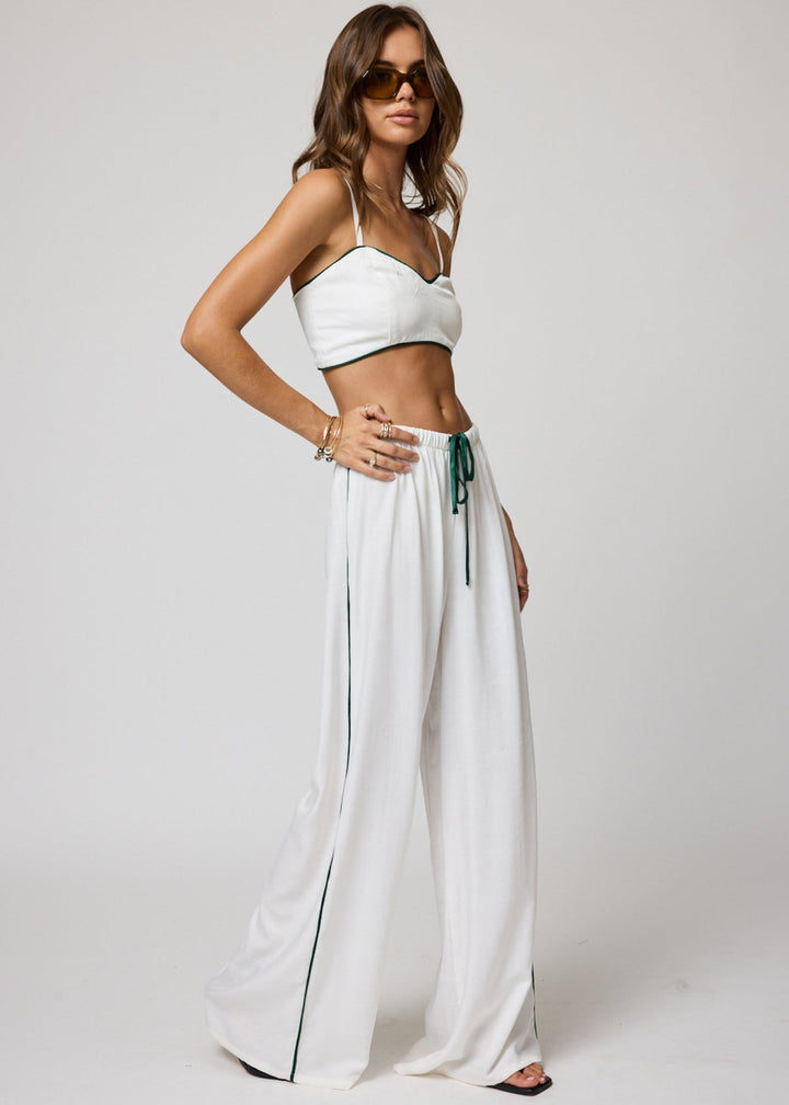 THE CLUB HOUSE WIDE LEG PANT