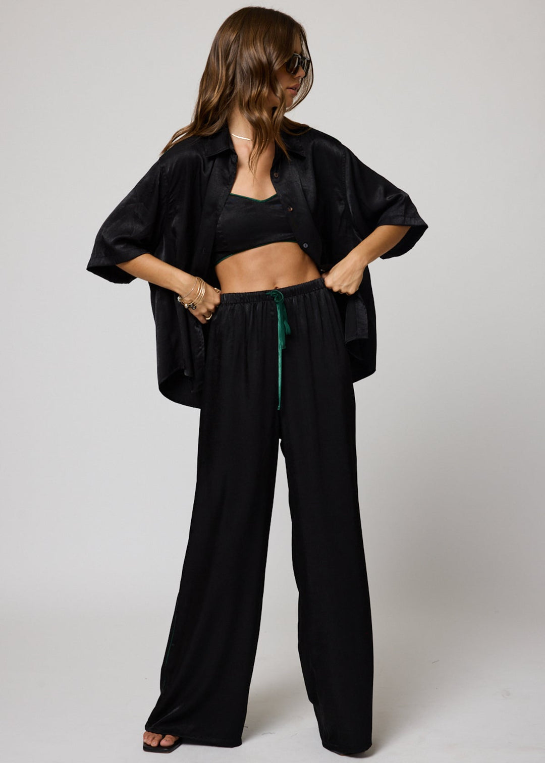 THE CLUB HOUSE WIDE LEG PANT