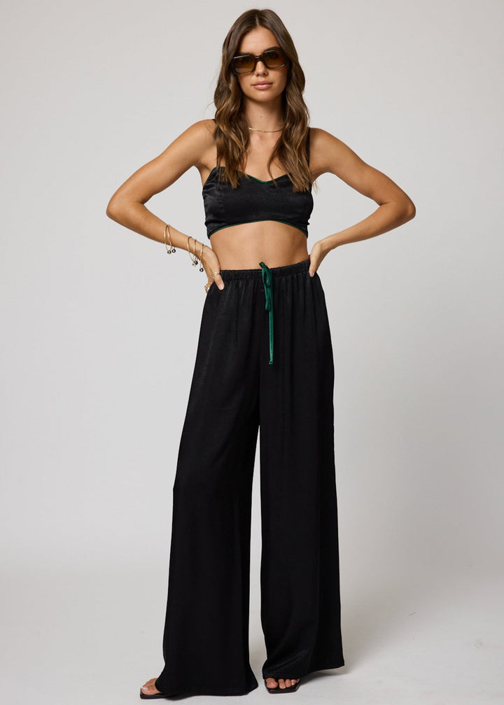 THE CLUB HOUSE WIDE LEG PANT