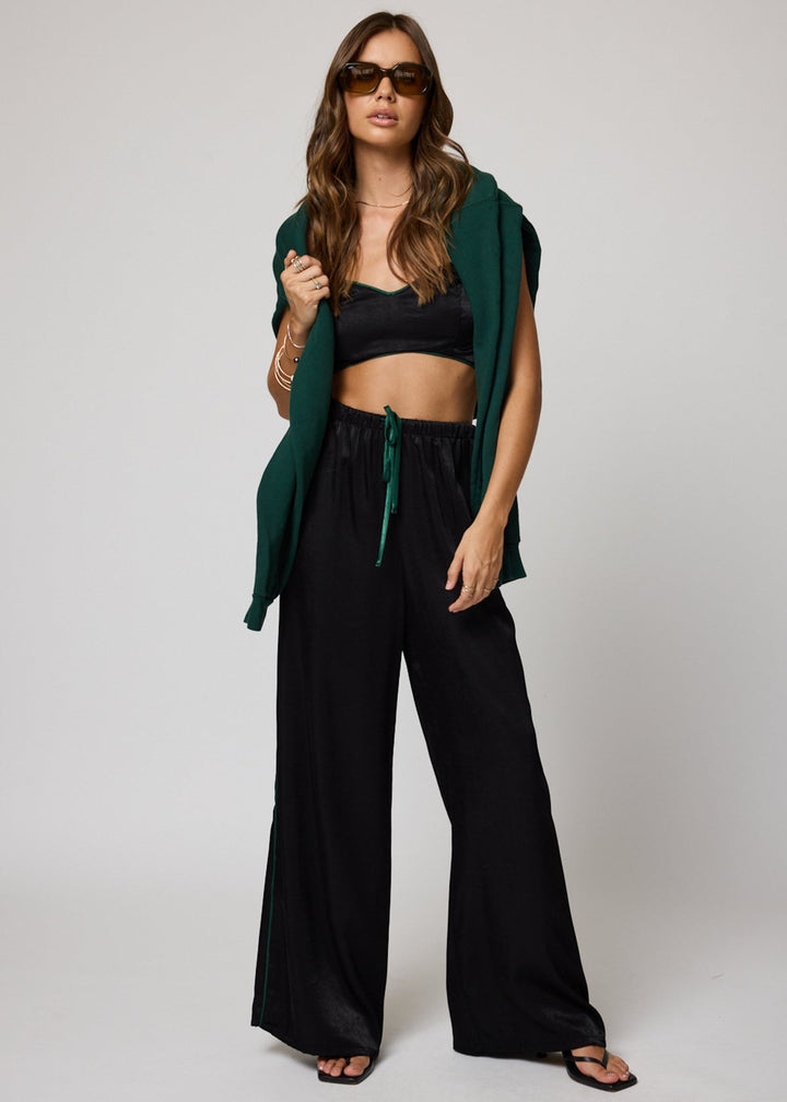 THE CLUB HOUSE WIDE LEG PANT