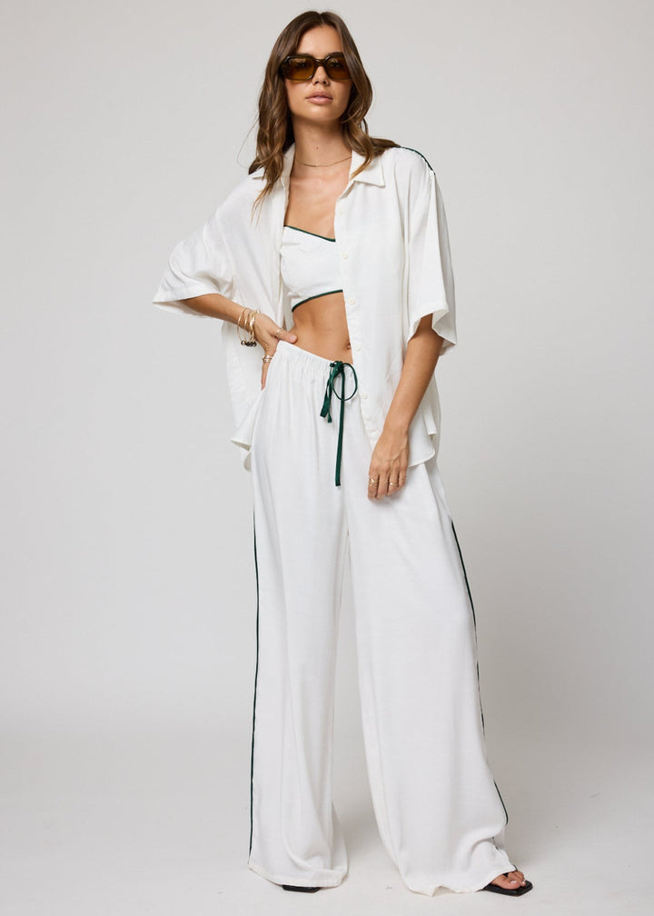 THE CLUB HOUSE WIDE LEG PANT