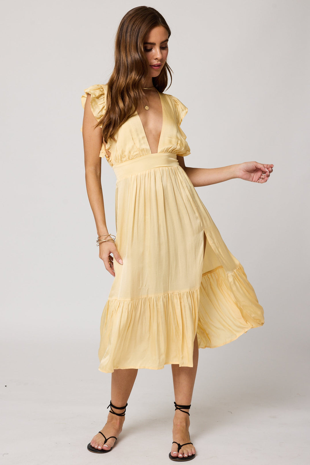 jessi midi dress Jessica Midi Dress- White Rooted Boutique
