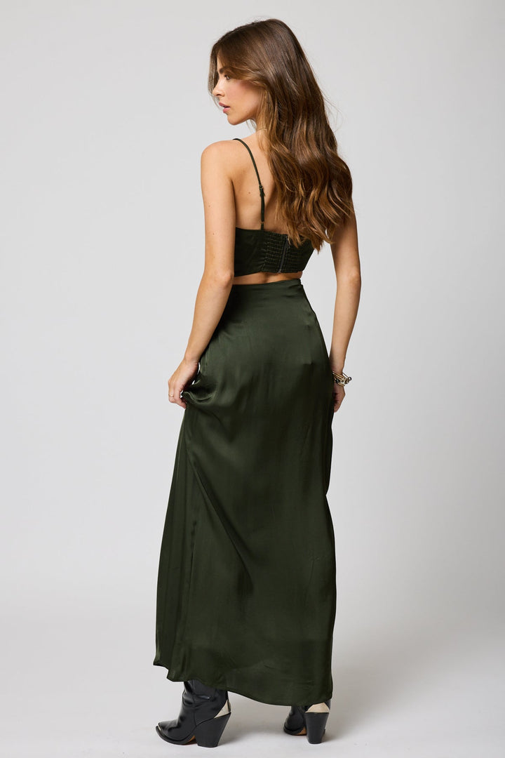 SILKY GOOD GRACE MAXI SKIRT